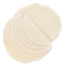 20Pcs Beige Cotton Steamer Liners Nonstick Breathable Cooking Mats