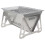 portable barbecue grill wear-resistant rack folding camping accessory 3