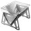 portable barbecue grill wear-resistant rack folding camping accessory 1