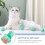 4pcs rubber cat shoe covers for anti-scratch protection 10