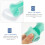 4pcs rubber cat shoe covers for anti-scratch protection 11