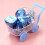12 pcs candy storage boxes shaped as stroller plastic toys for kids 7