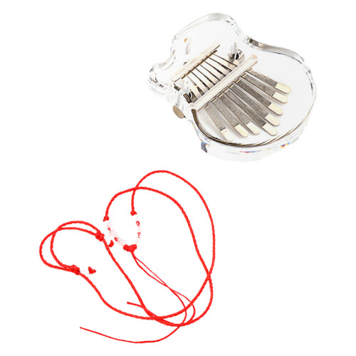 kalimba 8 keys acrylic thumb piano for beginners