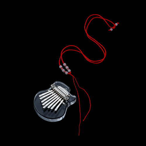 kalimba 8 keys acrylic thumb piano for beginners 1