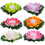 6pcs led lotus for pool landscape decorative 1