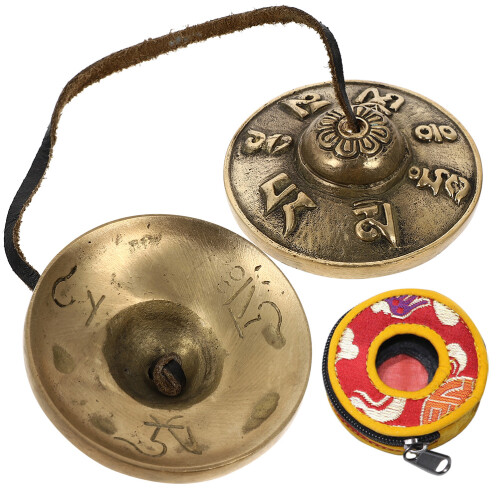 cymbal bell percussion set - finger cymbal for religious use 1