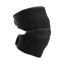 1 pair black knee pads with sponge and eva for outdoor sports