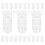 50pcs plastic pacifier clips for baby blankets bibs teething toys 1