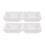 2pcs Dish Study Room Dish Graffiti Paint Holders Sauce Dishes 6