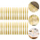 100pcs bamboo fruit forks two prong food picks single wrap 7