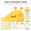 cartoon giraffe height chart sticker self-adhesive growth wall decal 11