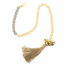 dog door bell pendant wooden beaded training decor hanging rope