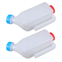2pcs 850ml hanging lamb milk bottle feeder for small animals, reusable