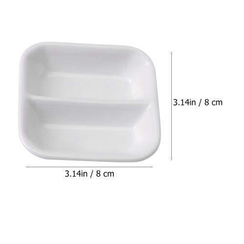 pure white ceramic small dishes for commercial use 1