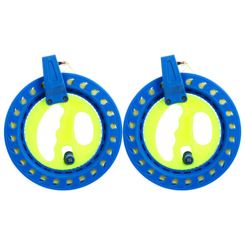 2 sets reel winder hand wheel with 200m line