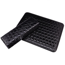 manicure hand rest cushion heart pattern pu black