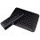 manicure hand rest cushion heart pattern pu black 1