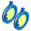 2 sets reel winder hand wheel with 200m line 4