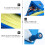 2 sets reel winder hand wheel with 200m line 9