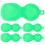 5pcs small plastic scrapers for tickets portable scraping tool 10