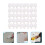 20pcs plastic drawer track guides replacements 2