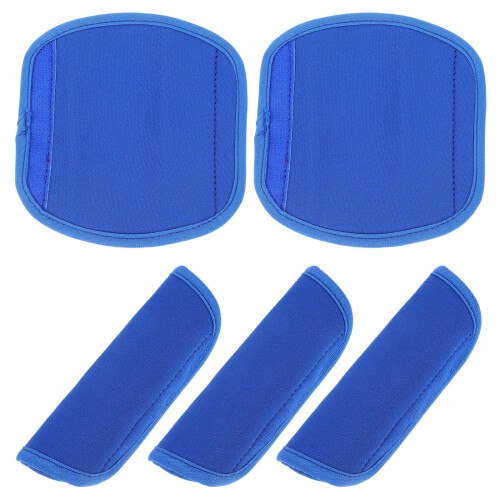 5pcs reusable suitcase handle wrap covers for luggage grip protection
