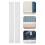 5pcs self adhesive wall border stickers, thickened removable trim 3