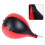 pu pear shape boxing ball bag for training black red 7