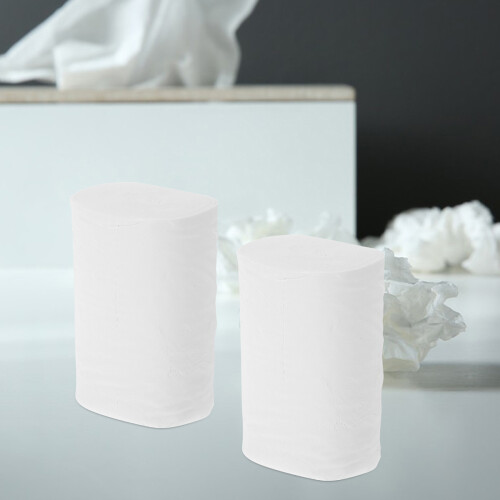 6 rolls durable toilet paper, wood pulp coreless, for home use 2