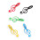 5pcs music holder clips for students, assorted colors 9