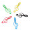 5pcs music holder clips for students, assorted colors 5