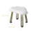 cloud shaped solid stool for household shoe changing 2