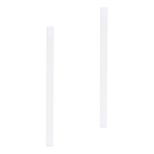 2 keks-dickemesser ausrolllineale ebenheitslineale transparent