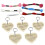 5-teiliges holz handarbeitsset herzförmig lesezeichen diy bastelbogen 6