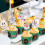 48 einhorn cake topper dekorationen für cupcakes 10