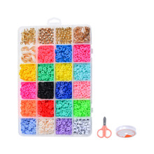 Soft Ceramic Piece Jewelry Diy Necklace Loose Beads Craft Supplies