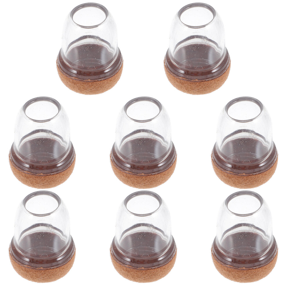 8Pcs Chair Leg Floor Protectors Furniture Sliders Caps Covers 3302141451497