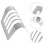 bread stand display rack slice storage breakfast supply silver 5