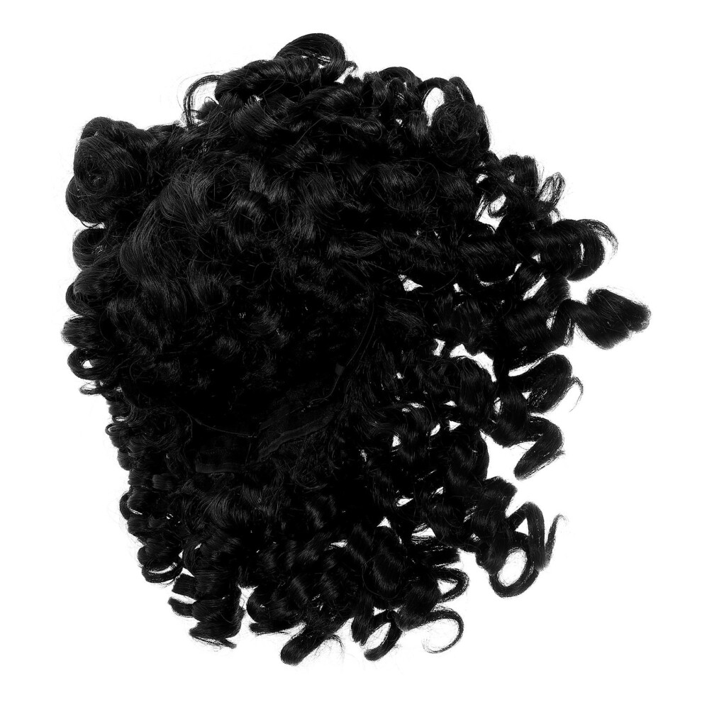 Inoomp Unisex Short Wavy Curly Wig For Costume Cosplay Party Use