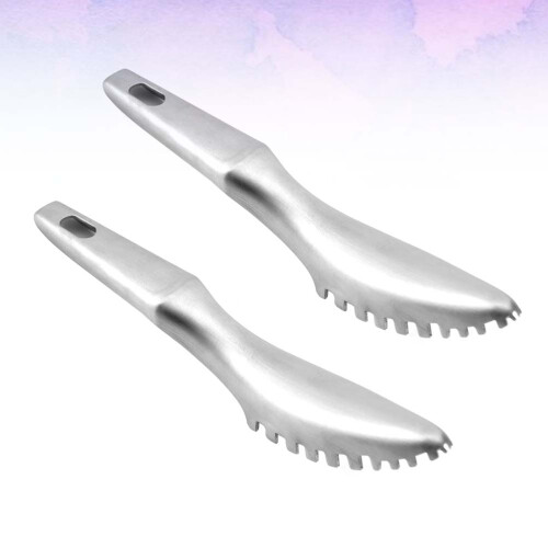 2pcs stainless steel kitchen scale multifunctional silver 2
