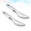 2pcs stainless steel kitchen scale multifunctional silver 5