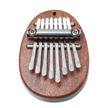 1Pc Portable Wooden Kalimba Eight Keys Thumb Piano Kids Musical Toy