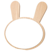 desktop wooden makeup mirror decorative cartoon household
