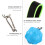 solid grip ball gym hanging straps fitness training aids 9