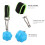 solid grip ball gym hanging straps fitness training aids 11