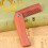 wooden anti-static foldable comb for hair beard bangs pocket 5