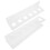 acrylic billiard cue rack wall mount holds 6 cues space saving design 10
