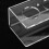 acrylic billiard cue rack wall mount holds 6 cues space saving design 8
