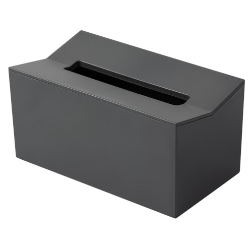 wall-mounted plastic waterproof toilet paper holder dark grey