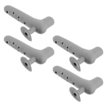 4pcs anti-collision door knob cover handle sleeve safety protector